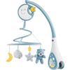 CHICCO 07627-20 GIOSTRINA AZZURRA, Next2Dreams Giostrina Neonato 3in1 con Carill
