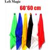MagicWave Foulard Magico Seta Colorato 60x60 cm per Trucchi di Magia Close Up