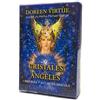 Oraclexis Carte Oracolo Angeli 44pz Cristalli Tarocchi Versione Spagnola 10,4x7,4cm