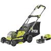 Ryobi RY18LMX40C-150 Rasaerba a Batteria 18V ONE+, Larghezza di Taglio 40 cm, Motore Brushless, Batteria 5.0 Ah Inclusa