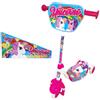 Giaquinto Monopattino in metallo unicorno per bambini street scooter a 3 ruote Giaquinto