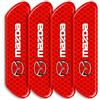 CarReflectix 4 Adesivi Riflettenti Catarifrangenti Porte Auto per Mazda 2 3 6 CX-3 CX-5