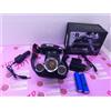 Cree TORCIA LAMPADA RICARICABILE 3 LED FRONTALE 5000 LUMEN CREE T6 R5 RJ-3000 top