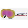 Vuarnet MASCHERA VUARNET SCI-SNOWBOARD SMALL FIT CERVIN MATTE WHITE lens PINK FLASH
