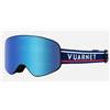Vuarnet MASCHERA VUARNET SCI-SNOWBOARD SMALL FIT FUJI MATTE BLACK lens BLUE FLASH