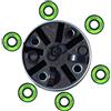 Sostituzione Cuscinetti Skateboard In Acciaio Ad Alta 2,2x0,7 Cm