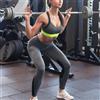 Bilanciere da Squat Sollevamenti per Pesi da Ø2.5 cm MAX 100kg In Acciaio Ø2.5x1