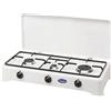 CFPARKER Fornello a gas 3 tre fuochi gpl / metano MADE IN ITALY Parker smaltato 5324GP