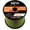 Paracord Da Corda Nylon - 4Mm Paracord 550 Originale Typ III - Adatto Come Corda