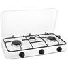 Master 0000054924 Master Cook FORNELLO A GAS TRIAL - 3 FUOCHI - BIANCO