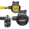 CRESSI SUB Erogatore Cressi Sub MC9 XS Compact Nero DIN 300 con Octopus