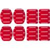 Does not apply 8 Cuscinetti Adesivi Adesivi per Gopro Curvo Piatto Casco Base, Kit Di Ricambio