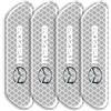 CarReflectix 4 Adesivi Riflettenti Catarifrangenti Porte Auto per Mazda 2 3 6 CX-3 CX-5