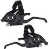 Kmt Style Coppia Comandi Leve Cambio e Freno Bici Bicicletta MTB 3x7 Velocità Universali