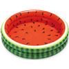 Summer Waves Piscina Gonfiabile per bambini Anguria Tonda divertimento estivo 114x25 cm mare