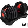 Does not apply 1x MANUBRI Regolabili Da 2,5 Kg 24 Kg Allenamento Fitness Set Pesi Palestra