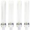 Gi Star 4 lampade UV bulbo ricambio 9W per fornetto UV ricostruzione asciuga unghie