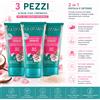 Geomar 3x Geomar Scrub Viso Cremoso Esfolia e Deterge 150 ml