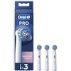 Oral B Procter M18-BRAUNXFSENSI/3 Oral B Procter RICAMBI SPAZZOLINI 3 SENSITIVE CLEAN
