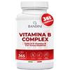 Does not apply ® Vitamina B Complex Ad Alto Dosaggio, 365 Compresse (+1 Anno), Vitamin B-Comple