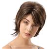 Parrucca A Strati Con Taglio A Folletto Riccio Naturale Per Capelli Umani Da