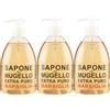Officina del Mugello 3x Sapone Del Mugello Sapone Liquido Marsiglia 500ml