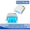 LAMPADA UV 36W FORNETTO PER RICOSTRUZIONE UNGHIE 4 BULBI GEL SMALTO NAIL ART