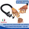 MANO FINTA PER ESERCITAZIONE CON SUPPORTO TAVOLO UNGHIE RICOSTRUZIONE + 100 TIPS