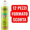 Malizia 12x Malizia Lacca Spray B5 Pro-Vit Fissante a Tenuta Forte 75 ml
