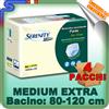 Serenity 4 PACCHI SERENITY SOFT DRY EXTRA MUTANDINA ASSORBENTE 2 GOCCE MEDIUM 80-120 cm