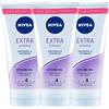 NIVEA 3x Nivea Gel Extra Strong Styling Con Vitamina B3 Extra Strong 150 ml