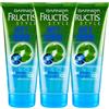 Garnier 3x Garnier Fructis Gel Style Effetto Bagnato Forte 200 ml