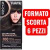 Syoss 6x Syoss by Palette Colorazione Permanente Castano Scuro 3_1 con Cheratina