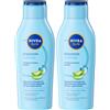 NIVEA SUN Latte Doposole Hydrate in maxi flacone da 400 ml, Crema doposole con a