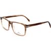 David Beckham Occhiali da Vista David Beckham DB 1020 Striped brown beige 56/17/145 Uomo
