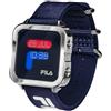 Fila Watches Never Let Go Orologio sportivo da uomo digitale con borsa omaggio