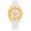 OPS! Orologio Donna Ops Objects Freedom OPSPW-823 Oro Gomma Bianco Quadrante Zirconi