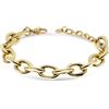 Liu Jo Essential LJ2332 Bracciale in acciaio laminato oro a catena