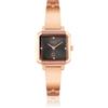 Ops Objects Orologio Donna OPS OBJECTS Squared Fashion PW-867 Quadrato Oro Rosa e Zirconi