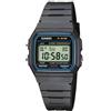 Casio Vintage CASIO COLLECTION F-91W-1YEG Orologio digitale multifunzione in resina nera