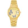 OPS! Orologio Donna OPS Objects OPSPW-806 Dorato Quadrante Oro con Farfalle Glitter
