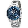 Sector No Limits Orologio Uomo Sector 230 R3273661007 Acciaio Blu Cronografo