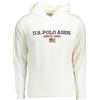 U.S. POLO ASSN. FELPA SENZA ZIP UOMO BIANCO