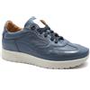 MELLUSO WALK U16255W jeans scarpe uomo sneakers zeppa lacci pelle