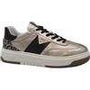 NERO GIARDINI 11647 torba bronzo scarpe donna sneakers pelle lacci platform