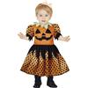 Guirca Costume da zucca di Halloween carnevale per neonato 18-24 mesi vestito zucchetta