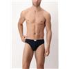 Cagi OFFERTA 6 PEZZI CAGI 1244 Slip Bassi Uomo BIANCO-NERO-BLU