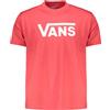 VANS T-SHIRT MANICHE CORTE UOMO ROSSO TAGLIA = 2XL