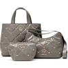 Lancetti Set 3in1 donna LANCETTI mod. DAMES tris Borsa + Tracolla + Beauty Case