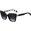 Moschino Occhiali da Sole Love Moschino MOL000/S BLACK/ GREY SHADED 53/19/140 donna